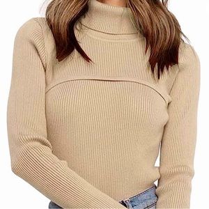 NWOT Kantenia Turtleneck Sweater Size M